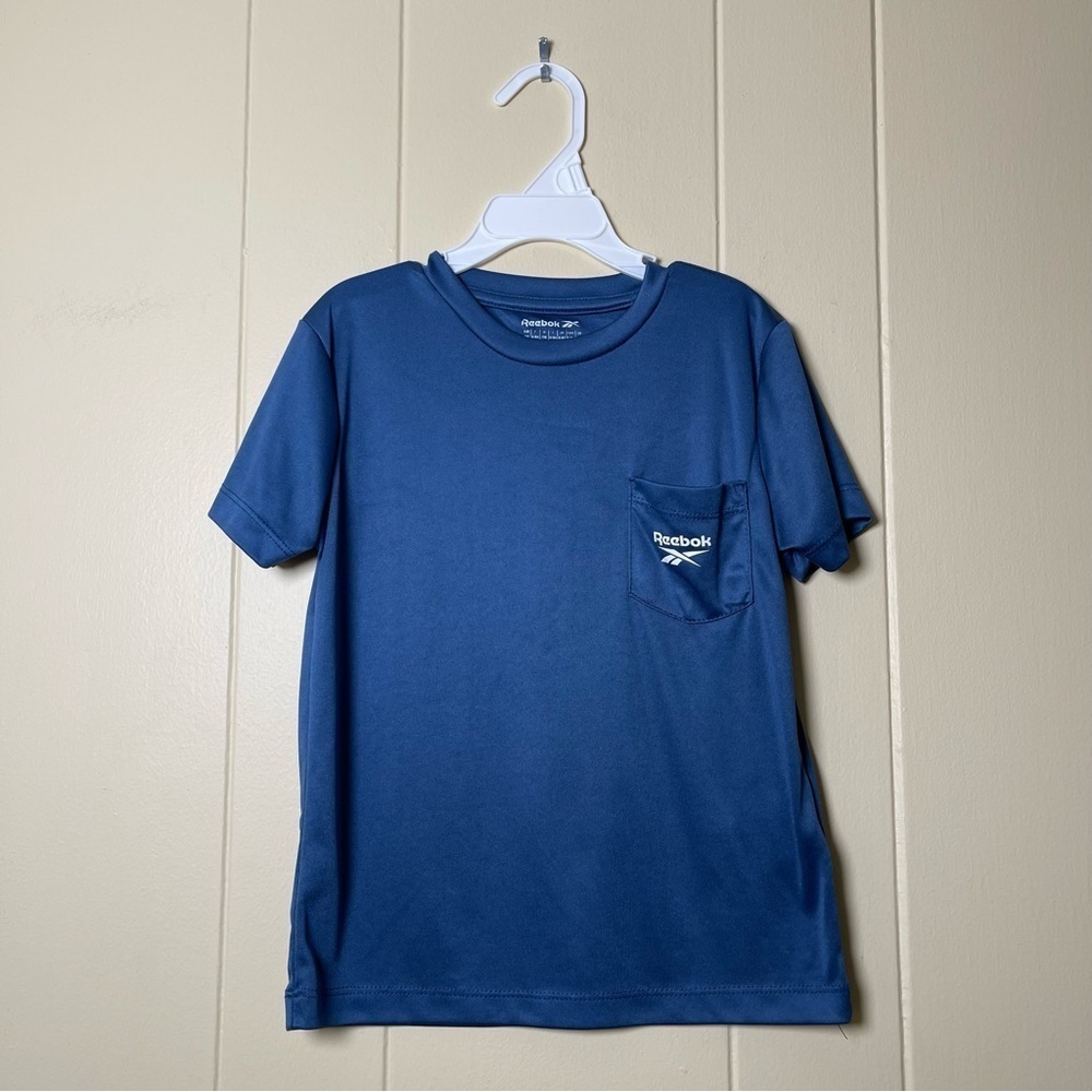 Reebok Boys Classic Blue Pocket Tee size 6